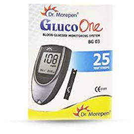 DR.MOREPEN GLUCO ONE BG-03 -25 TEST STRIPS