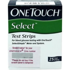 ONETOUCH SELECT 25 TEST STRIPS