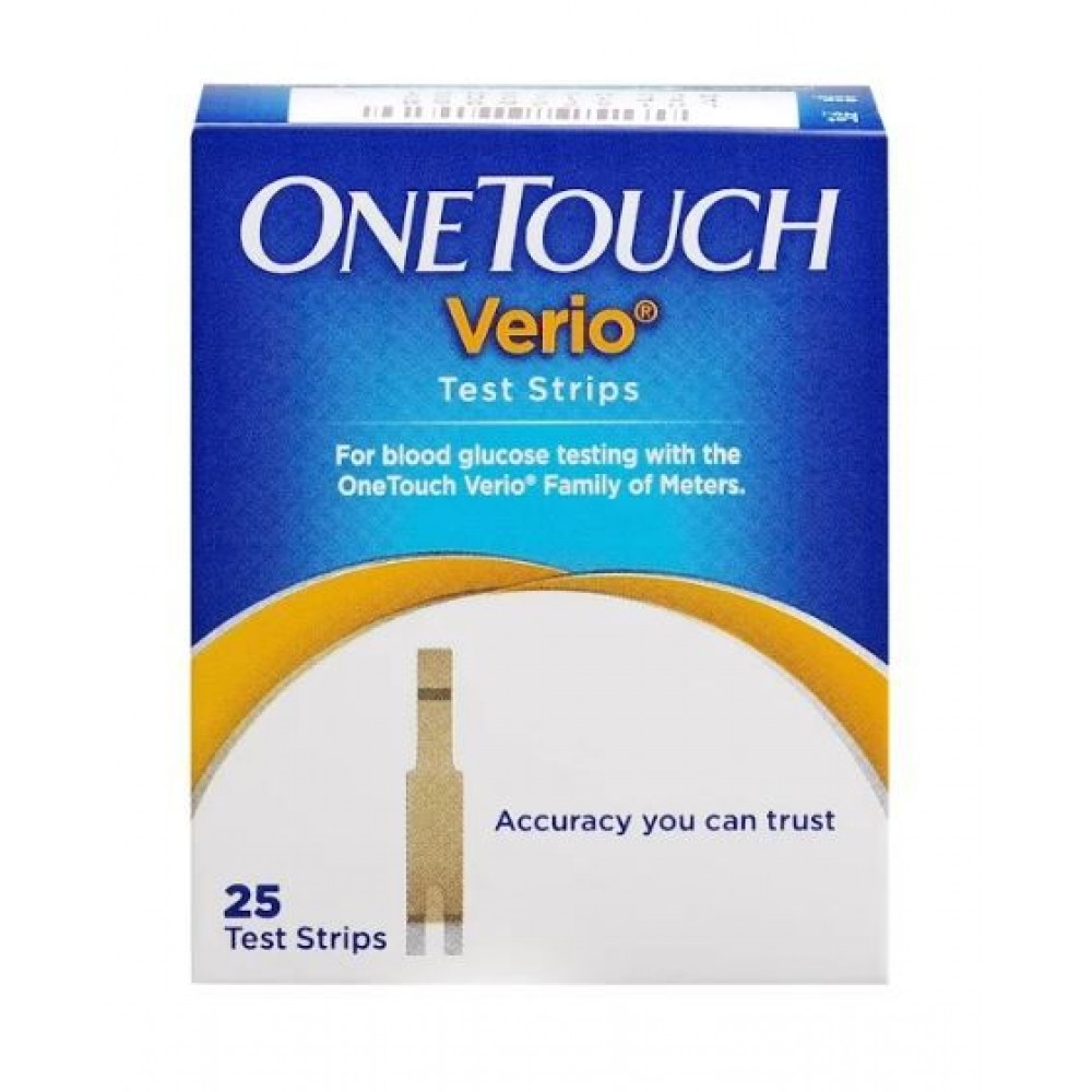 ONETOUCH VERIO 25 TEST STRIPS
