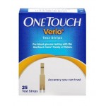 ONETOUCH VERIO 25 TEST STRIPS