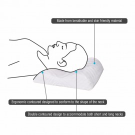CERVICAL CONTOURED PILLOW - LARGE