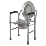 COMFORT FOLDING COMMODE WITHOUT CASTORS