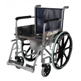 COMFORT WHEELCHAIR WITH COMMODE