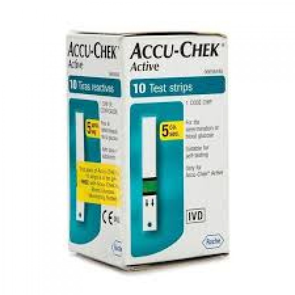 ACCU-CHECK ACTIVE 10 TEST STRIPS