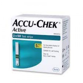 ACCU-CHECK ACTIVE 100 TEST STRIPS