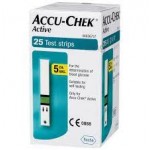 ACCU-CHECK ACTIVE 25 TEST STRIPS