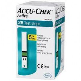 ACCU-CHECK ACTIVE 25 TEST STRIPS