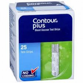CONTOUR PLUS TEST STRIP 25